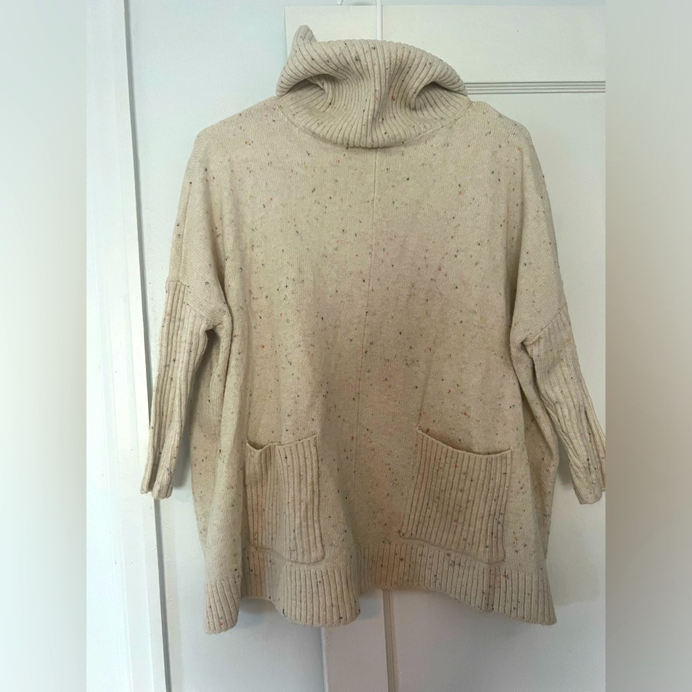LOFT petite XS cozy cowl neck sweater